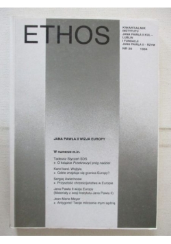 Ethos, nr 20 1992