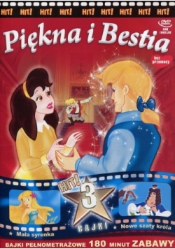 Piękna i Bestia / Mała Syrenka / Nowe Szaty Króla -DVD