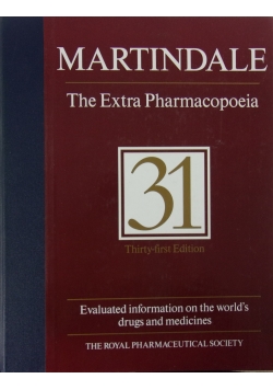Martindale. The Extra Pharmacopoeia 31
