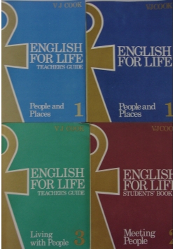 English for life, zestaw 4 książek