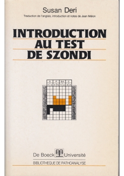 Introduction au test de szondi