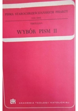 Tertulian. Wybór pism II