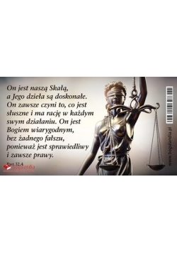 Magnes 15 na lodówkę - On jest naszą Skałą...