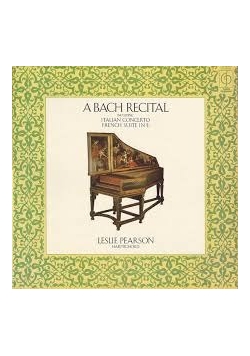 A bach Recital, płyta winylowa