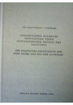 Ein deutsches Rechtsbuch aus dem Jahre 1628 aus der Slowakei