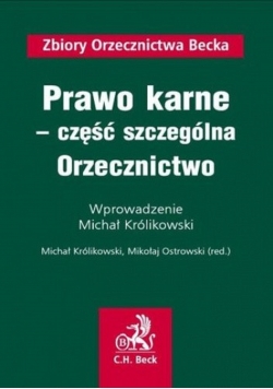 Prawo karne część szczególna Orzecznictwo