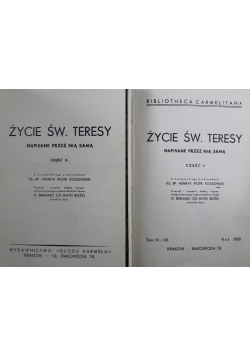 Życie św Teresy Cześć 1 i 2 1939 r