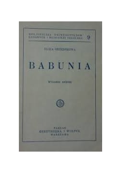 Babunia ,1931 r.