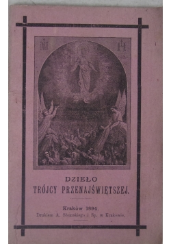 Dzieło  Trójcy Przenajświętszej, 1894 r.