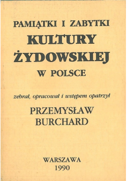 Pamiątki i zabytki kultury żydowskiej w Polsce