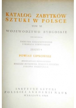 Katalog zabytków sztuki w Polsce tom 11 zeszyt 9