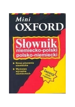 Słownik niemiecko - polski, polsko - niemiecki