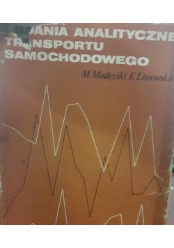 Badania analityczne transportu samochodowego
