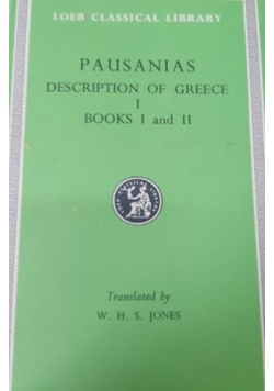 Pausanias description of greece