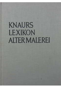Knaurs Lexikon Altermalerei