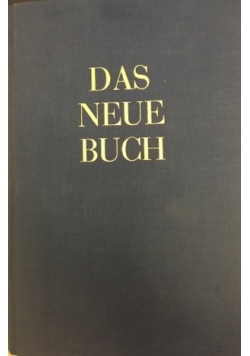 Das neue Buch