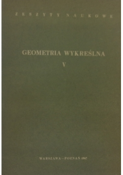 Geometria wykreślna V