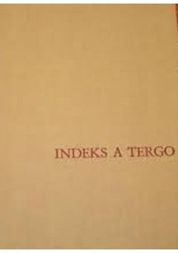 Indeks a tergo
