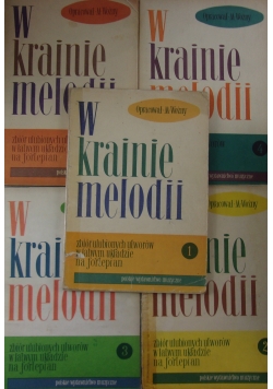 W krainie melodii, zestaw 5 książek