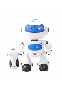 Robot sterowany radiem, światło muzyka