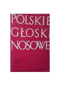Polskie głoski nosowe. Analiza akustyczna