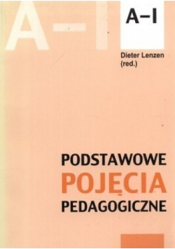 Podstawowe pojęcia  pedagogiczne