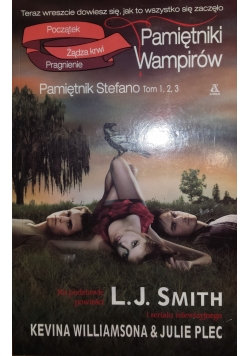 Pamiętniki wampirów Pamiętnik Stefano tom  1,2,3