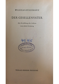 Der Gesellenvater, 1949r.