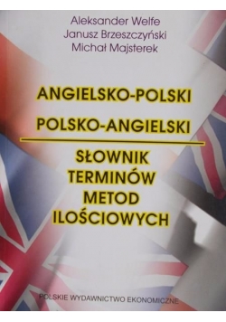 Angielsko-polski polsko-angielski słownik terminów metod ilościowych