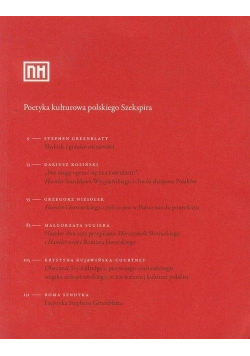 Poetyka kulturowa polskiego Szekspira