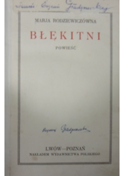 Błękitni, 1926r.