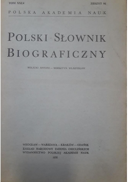 Polski Słownik Biograficzny - Tom XXI/4
