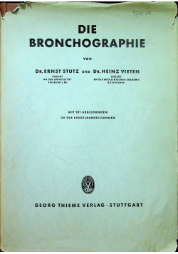 Die bronchographie