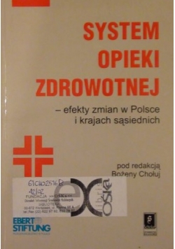 System opieki zdrowotnej