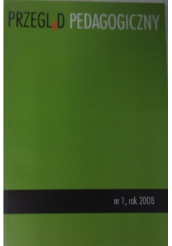 Przegląd polityczny, nr. 1, rok 2008