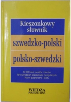 Kieszonkowy słownik szwedzko-polski, polsko-szwedzki