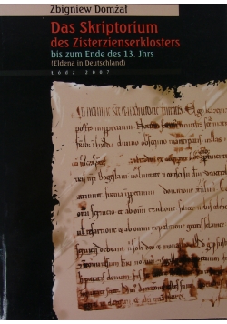 Das Skorpionum des Zisterzienserklsters