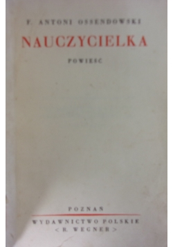 Nauczycielka, 1936 r.
