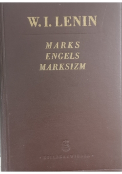Marks Engels Marsizm 1949 r.