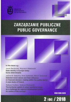 Zarządzanie Publiczne 2018/2