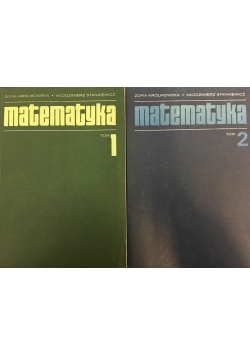 Matematyka Tom 1-2, 2 książki