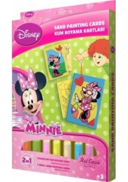 Kolorowy piasek - Myszka Minnie
