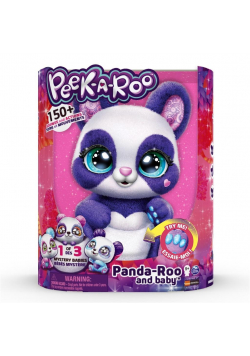 Peek A Roo Interaktywna Panda z Maleństwem