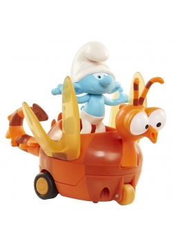 Smerfy Figurka + pojazd - Ciamajda i ważka