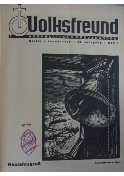 Volksfreund,Nr.1-12,1935r.