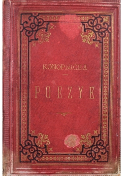Konopnicka Poezye 1888 r