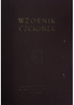 Wzornik czcionek