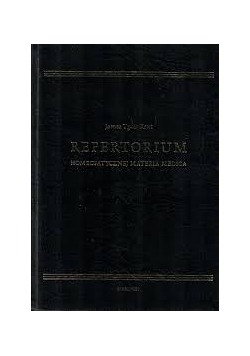 Repertorium homeopatycznej materia medica