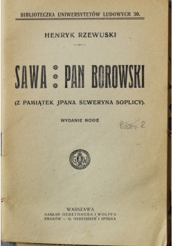 Sawa Pan Borowski