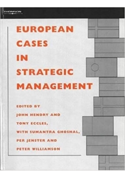 European case in strategic management